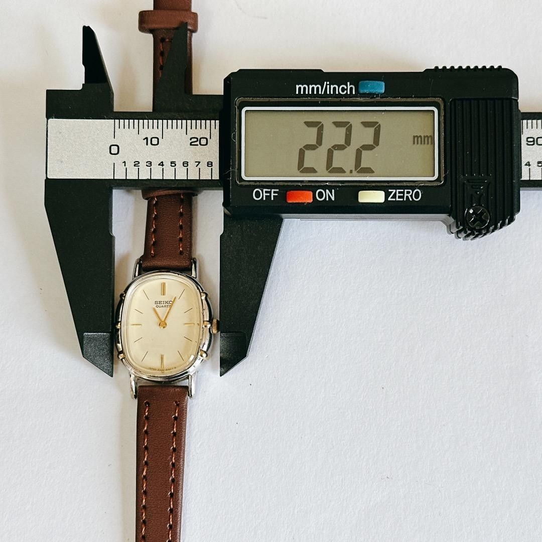 Working Battery Belt replacement SEIKO Soci ladies wristwatch oval