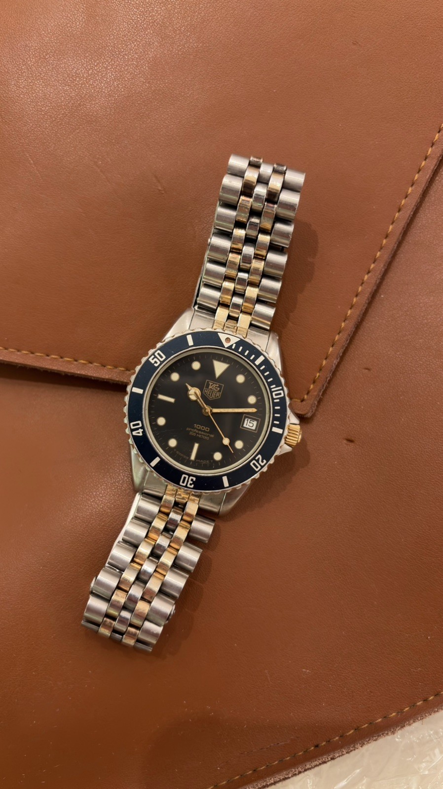 Vintage Tag Heuer 1000 Professional Diver 200m Ref. 980.020B Quartz Men’s Watch