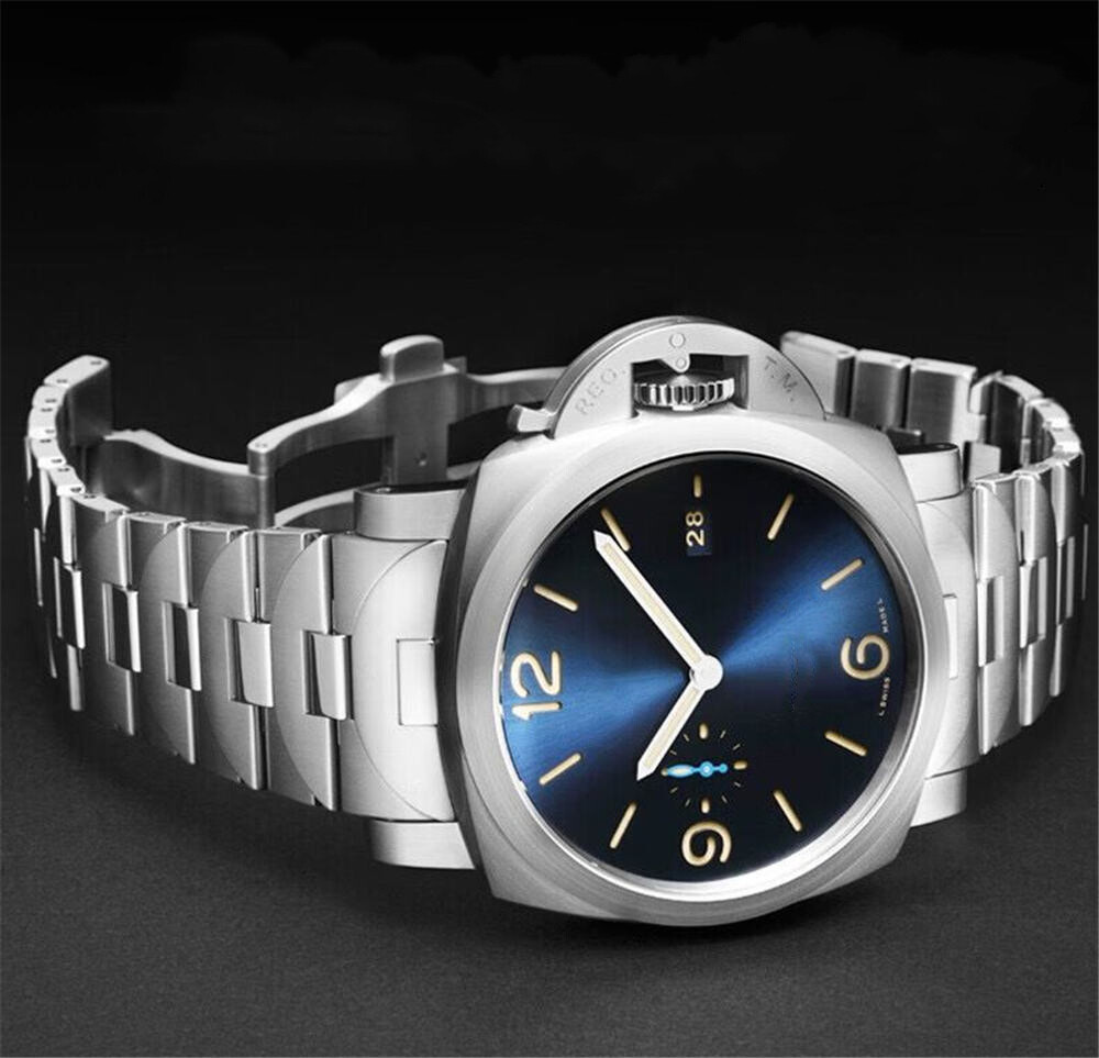 Stainless Steel Strap For Panerai Luminor PAM441 111 01316 Butterfly Buckle Band