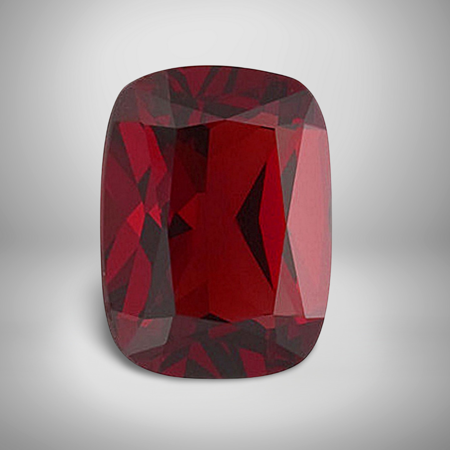 Garnet Cushion Cut Gemstone 2.2 Cts – 10×8 mm Lustrous Precious Jewelry Gem