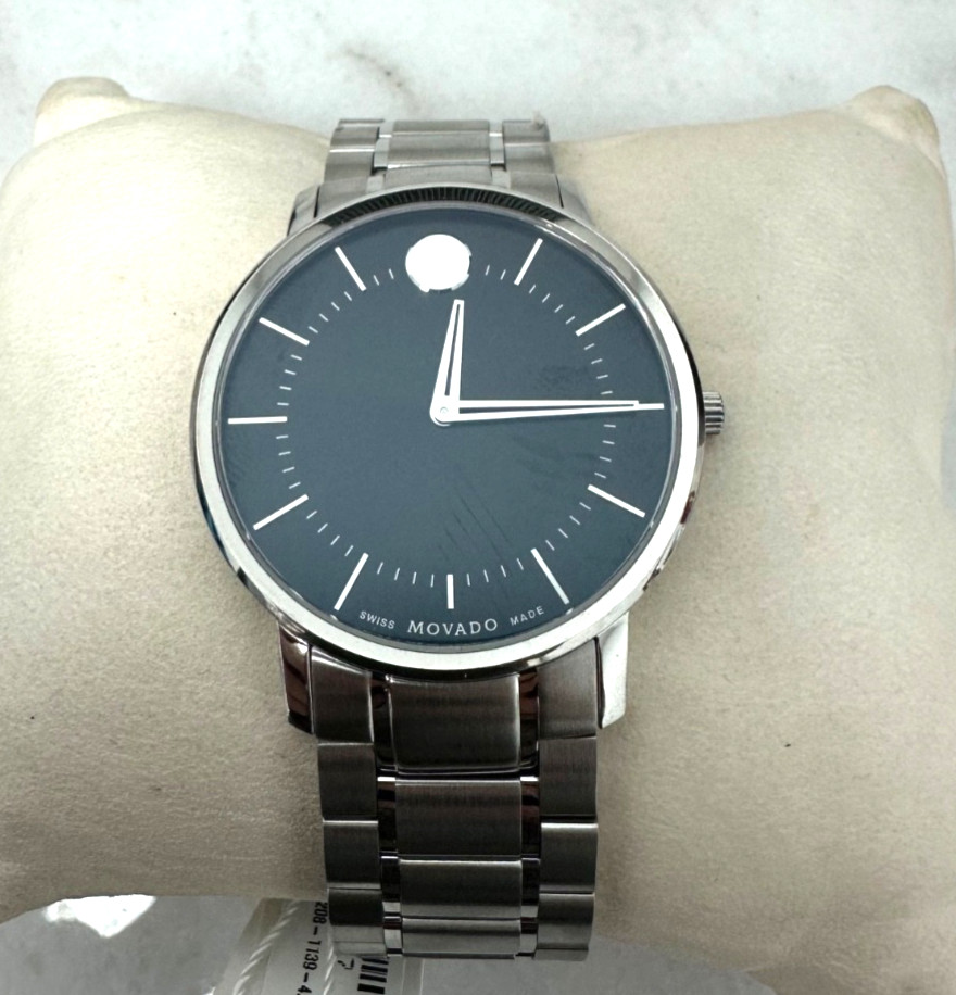 Movado Men’s Stainless Steel Thin Classic 0606687