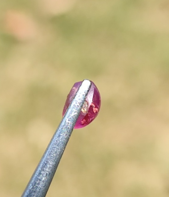 Natural Pink Star Sapphire 1.45ct HOT Pink Ruby Red | 6-Ray | Unheated Ceylon