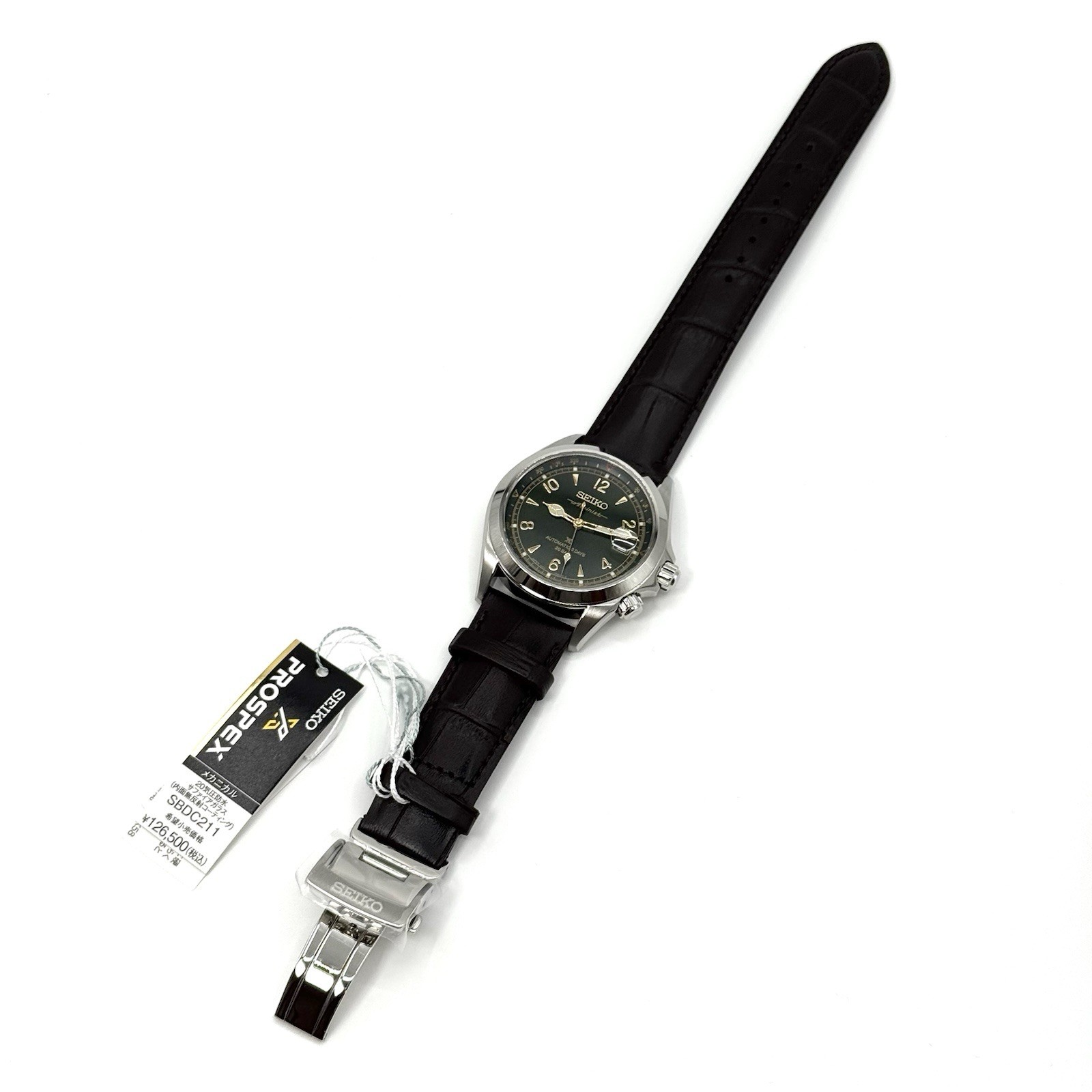 SEIKO Prospex Alpinist SBDC211 Green Dial Automatic 6R55 JDM Men’s Watch New