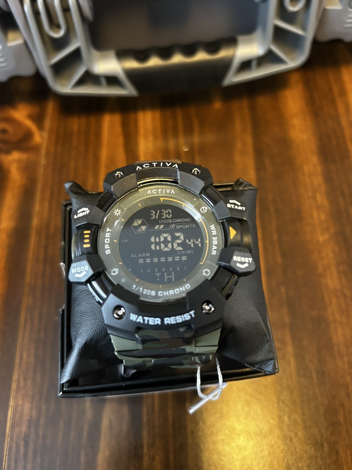 Activa Armour X Invicta Men’s Digital Watch 50mm Camouflage Khaki ACW8050MC-001