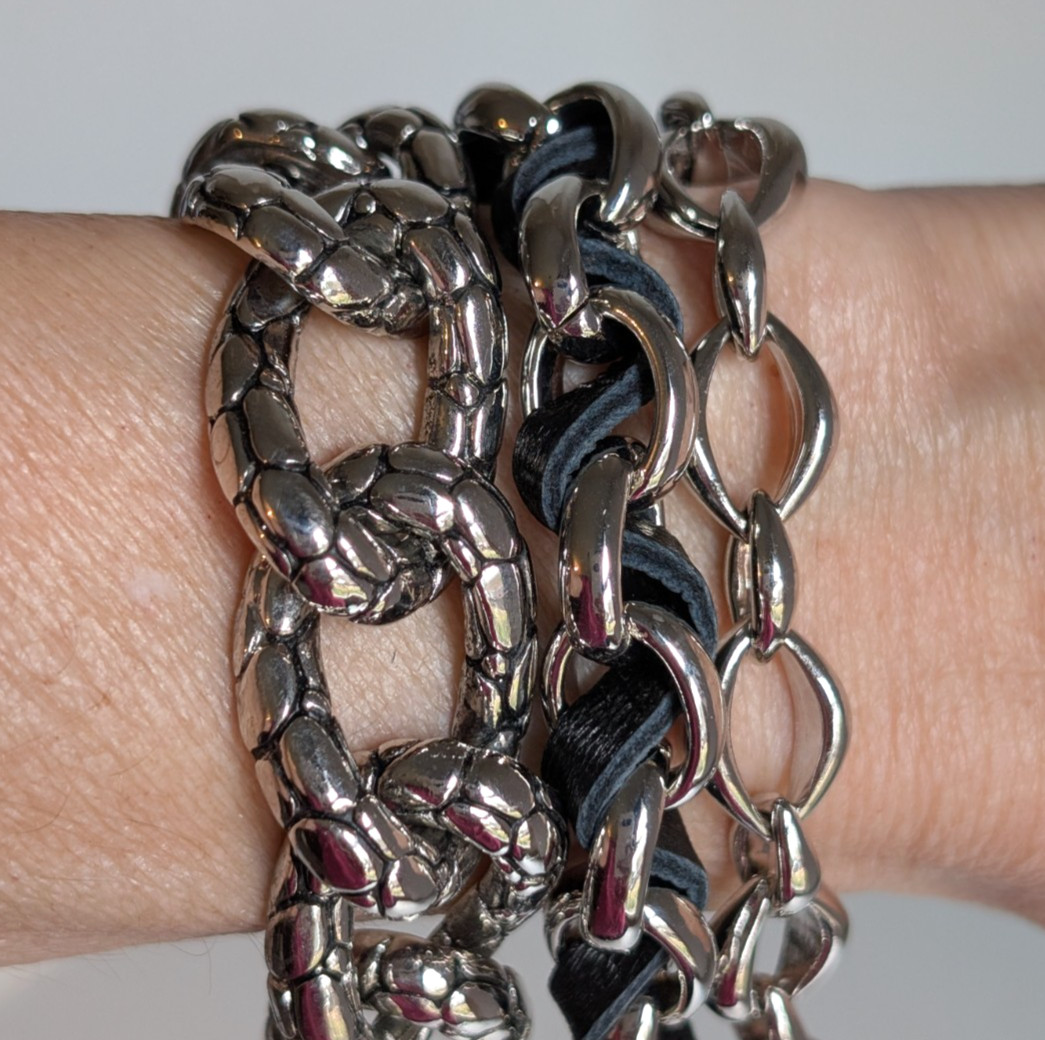 4 Pc Jewelry Lot Park Lane Lulu Avenue Bracelets Stretch Toggle HIGH QUALITY