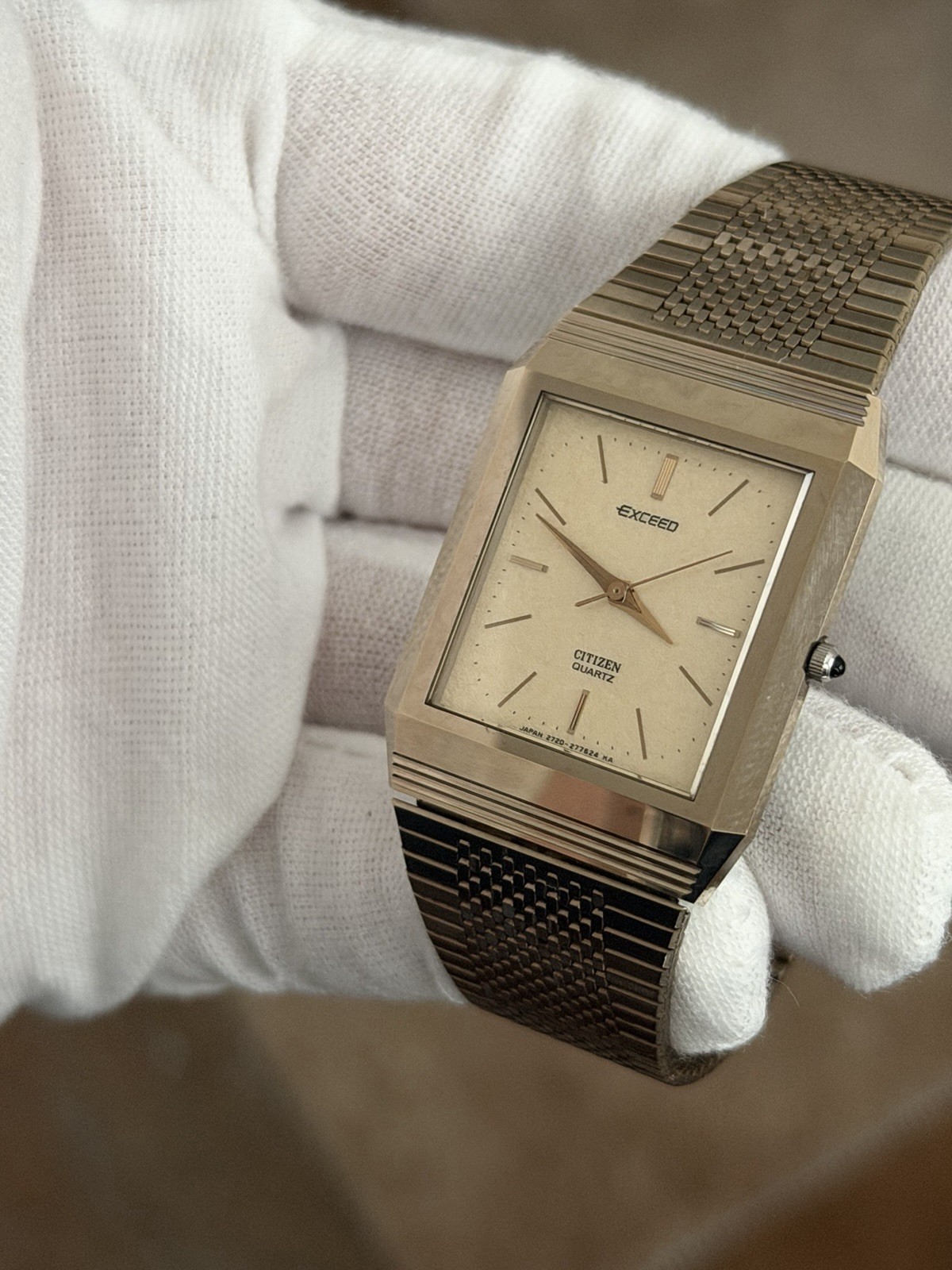 Rare Vintage Citizen Exceed Men’s Classic Quartz Dress Watch JDM 1980s