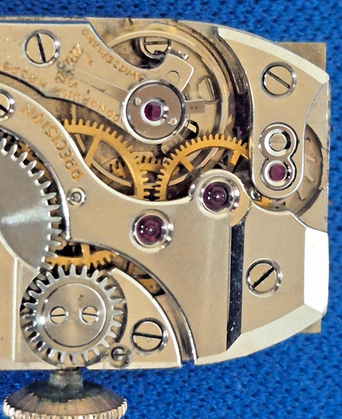 Extremely Rare Fancy Gruen Curvex Gold Filled Vintage Watch Unrestored Condition