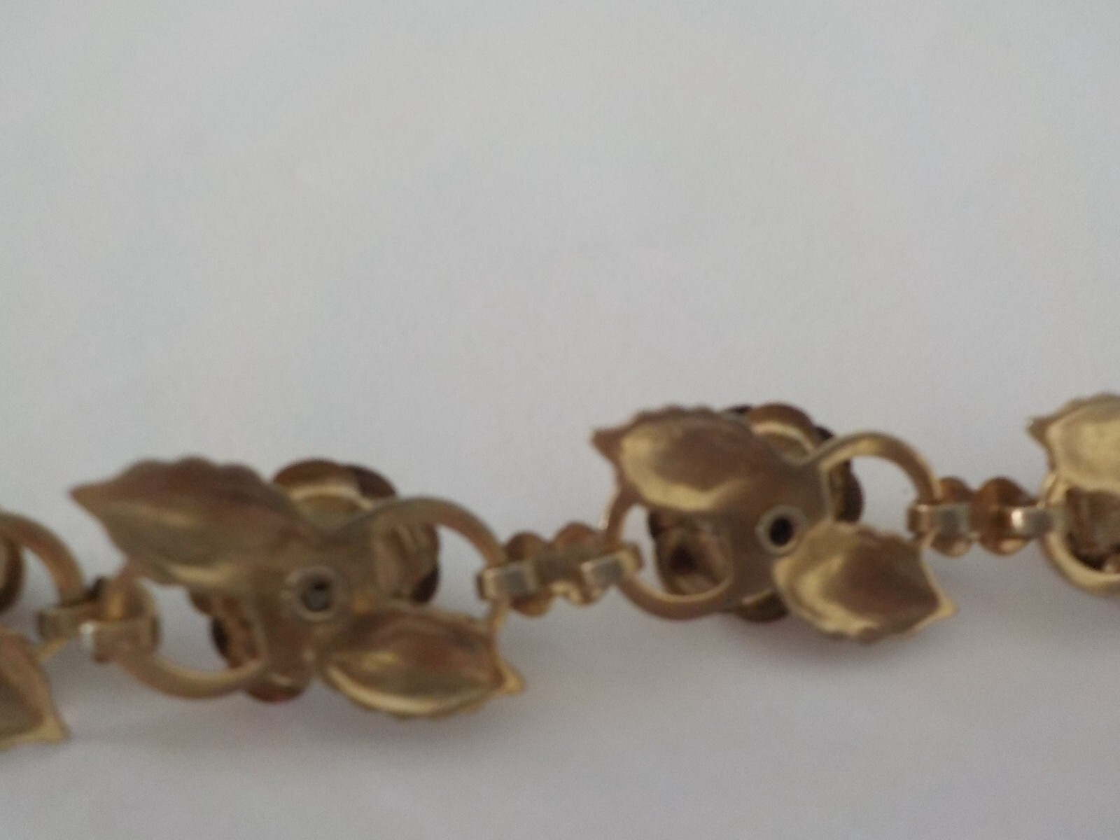 Vintage 1960’s Pink Rose Gold Bracelet 7″