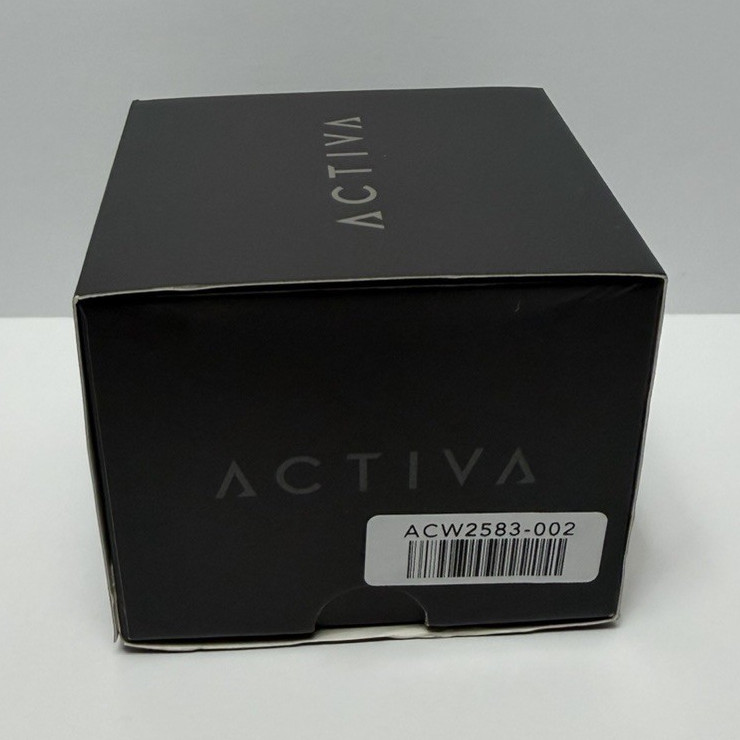 Activa White Analog-Digital Sport Watch 50m Quartz Alarm Date Box Manual