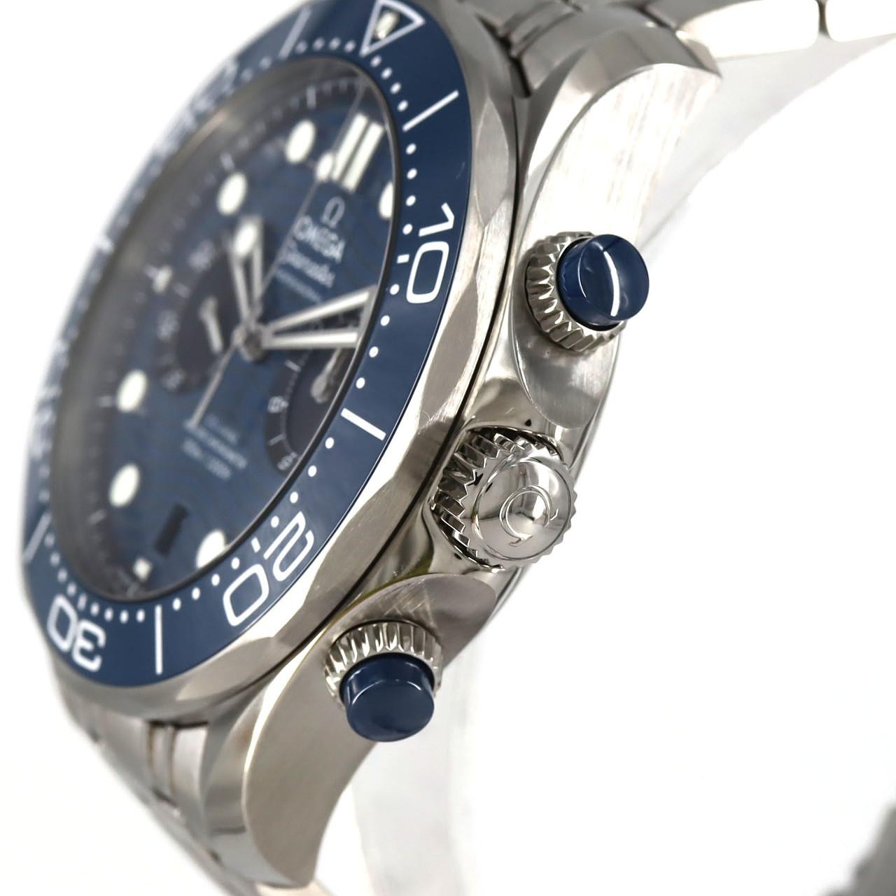 Authentic Omega Seamaster Diver 300M Chronograph 210.30.44.51.03.001 Stainle…