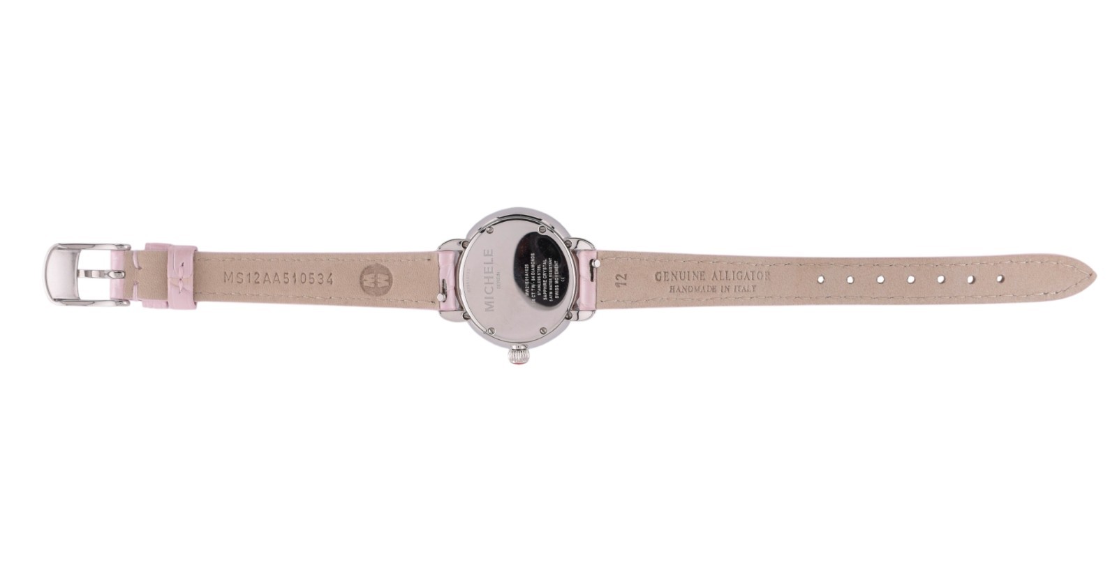 NEW Michele Serein Petite 28mm Diamond Watch Swiss Quartz MW21E01A1025 $1715.0