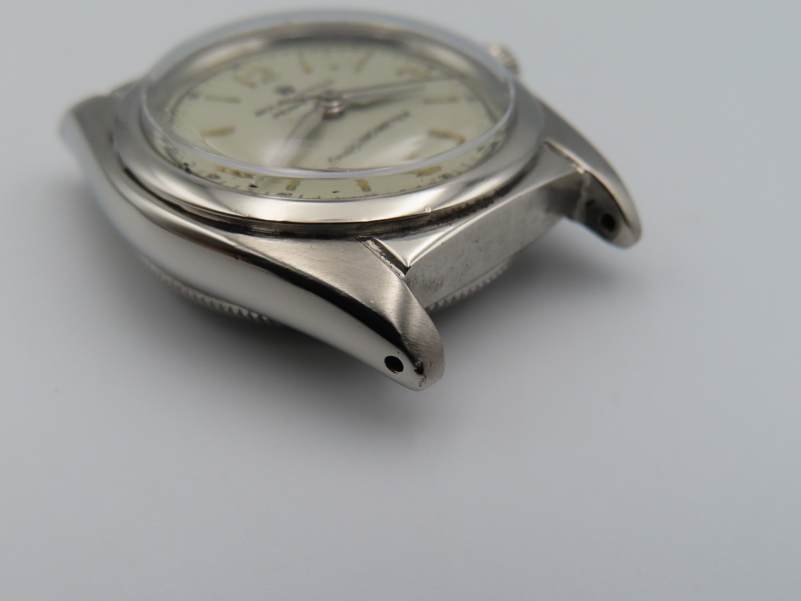 1946 Rolex Oyster Perpetual Manual Wind Chronometer 2940 Bubble Back Wristwatch