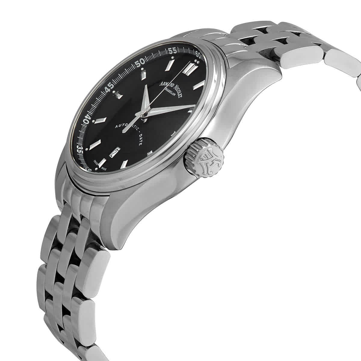 Armand Nicolet MH2 Automatic Black Dial Men’s Watch A640A-NR-MA2640A
