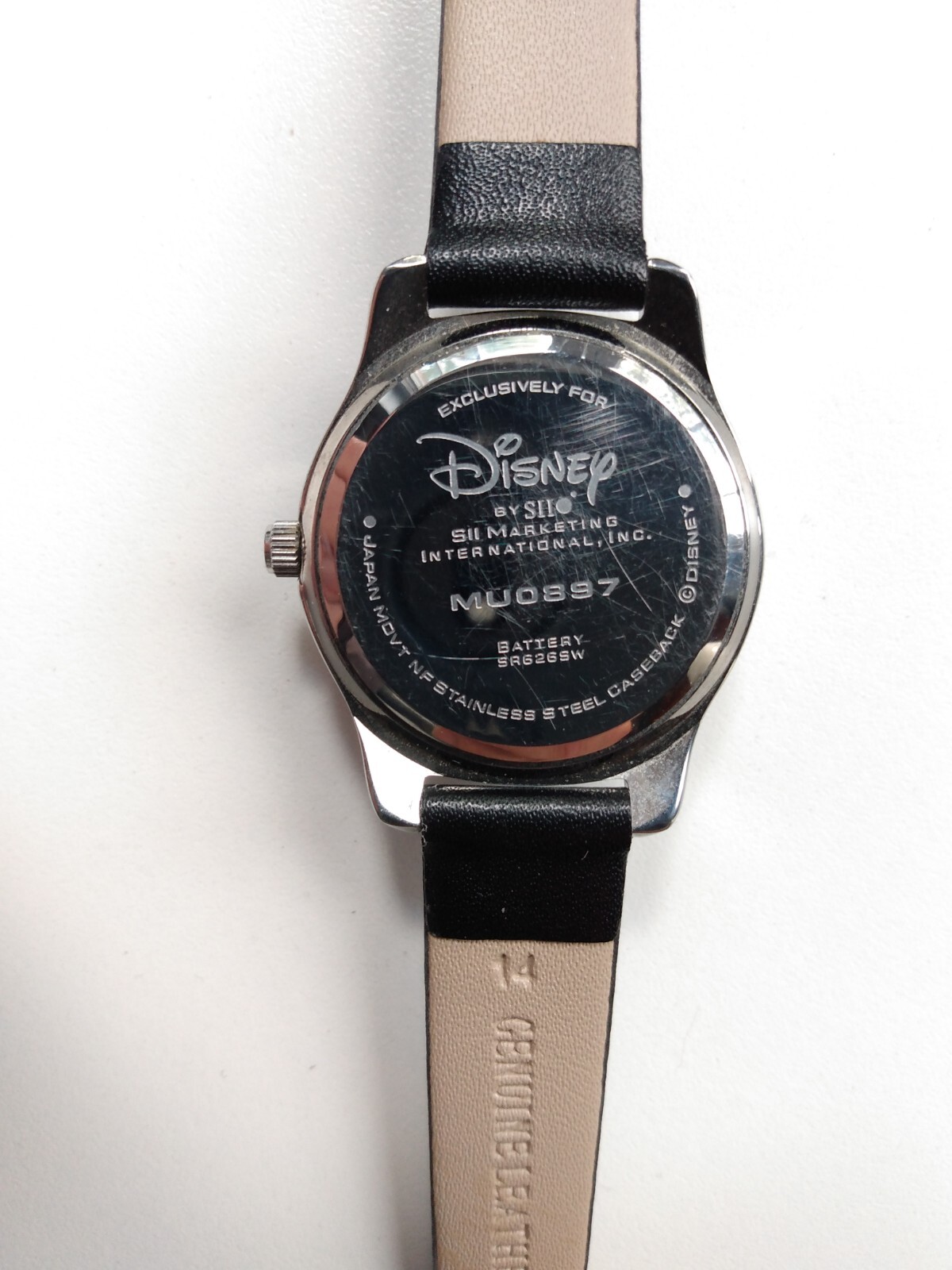 MICKEY MOUSE Disney Vintage Watch, SII, New Band, New Battery, Running