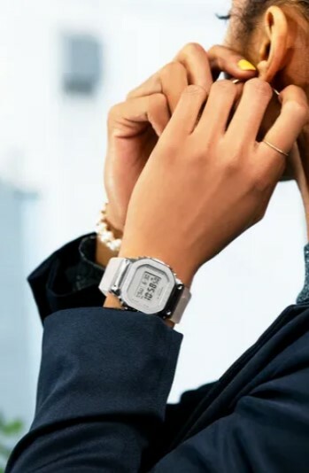 Casio G-Shock GM-S5600SK-7CR Transparent Women’s Watch