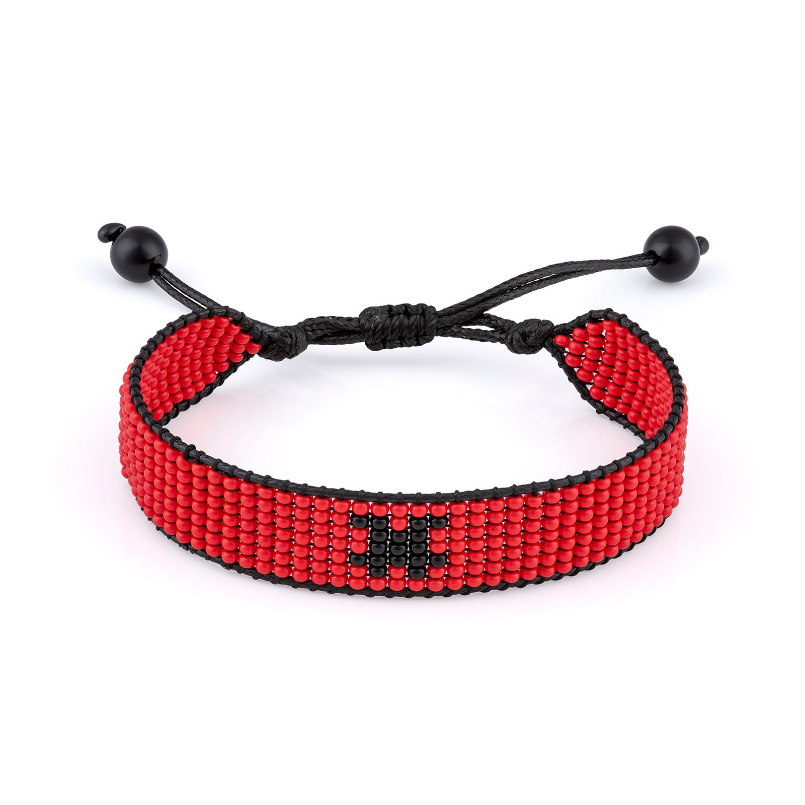 Albania Flag Bracelet: Adjustable Beaded String, Handmade Boho Patriotic Gift.
