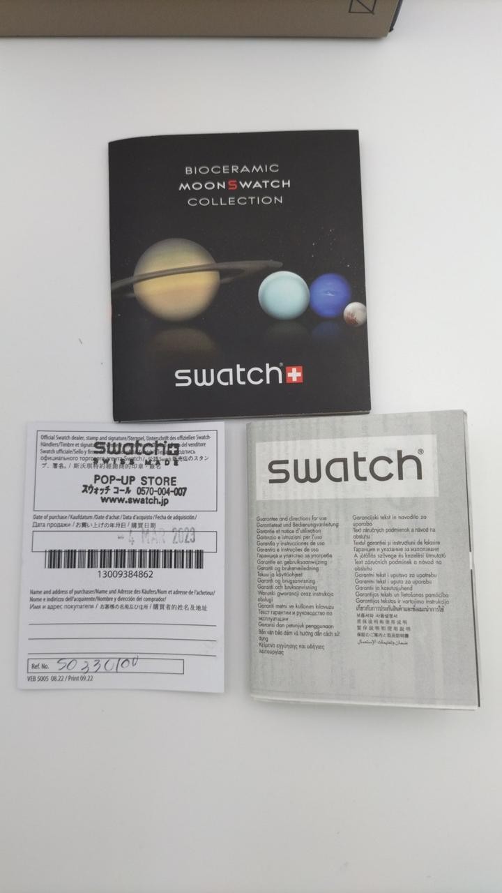 Omega x Swatch MoonSwatch Mission to Jupiter SO33C100 Bioceramic Quartz Japan #2