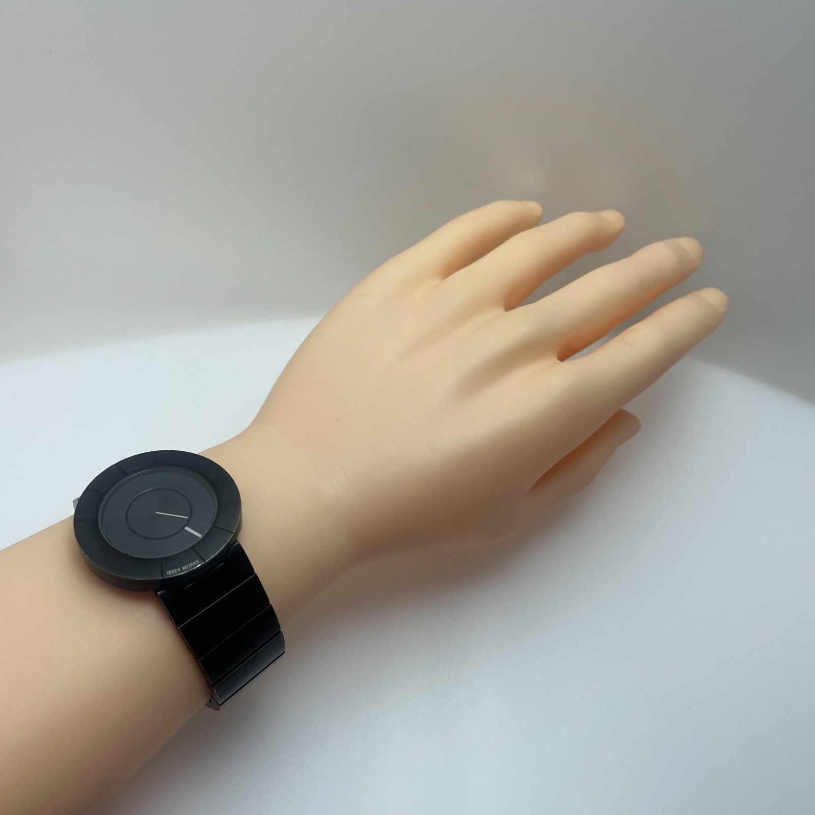 SEIKO ISSEY MIYAKE Qz Watch “TO” by Yoshioka Tokujin Black SILAN002 JAPAN #311B