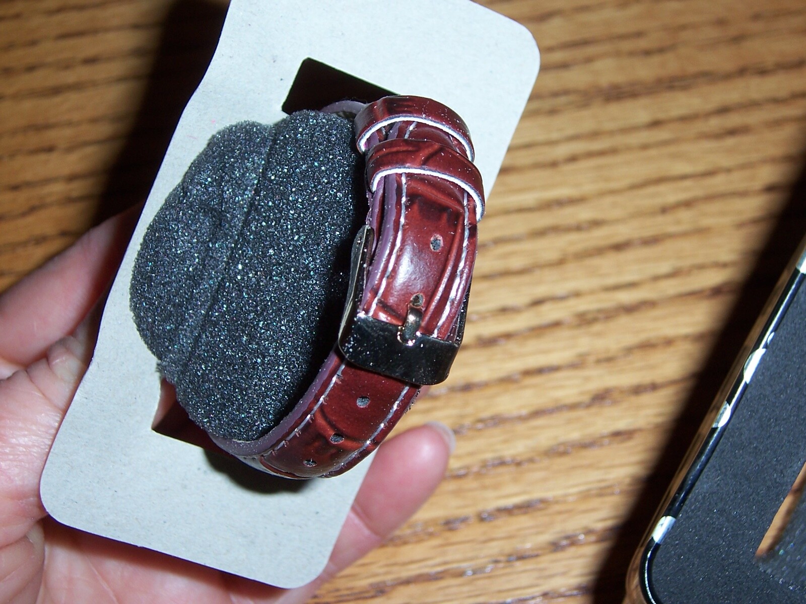 Disney Mickey Mouse Quartz Analog Watch, Leather Band, M.Z Berger & Co.