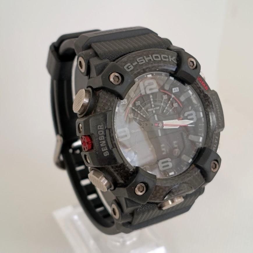 Casio G SHOCK Mudmaster GG B100 box and manual carbon core