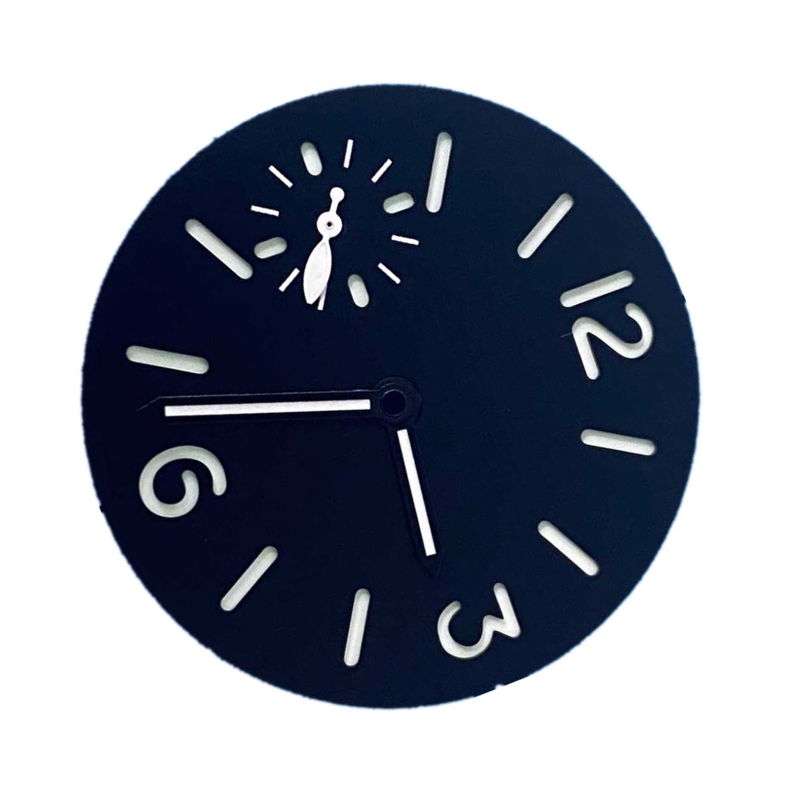 34.5mm Luminous Watch Dial With Watch Hands For ETA 6497 ST3600 Movement Kits w
