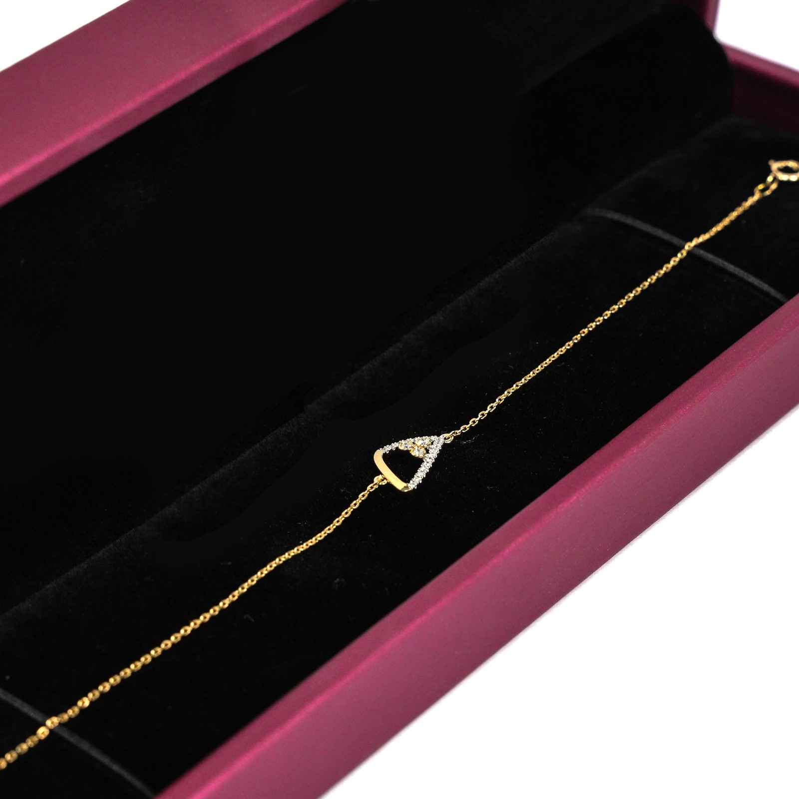 18 KARAT DIAMOND BRACELET | NATURAL DIAMOND | LIGHTWEIGHT | IGI CERTIFIED