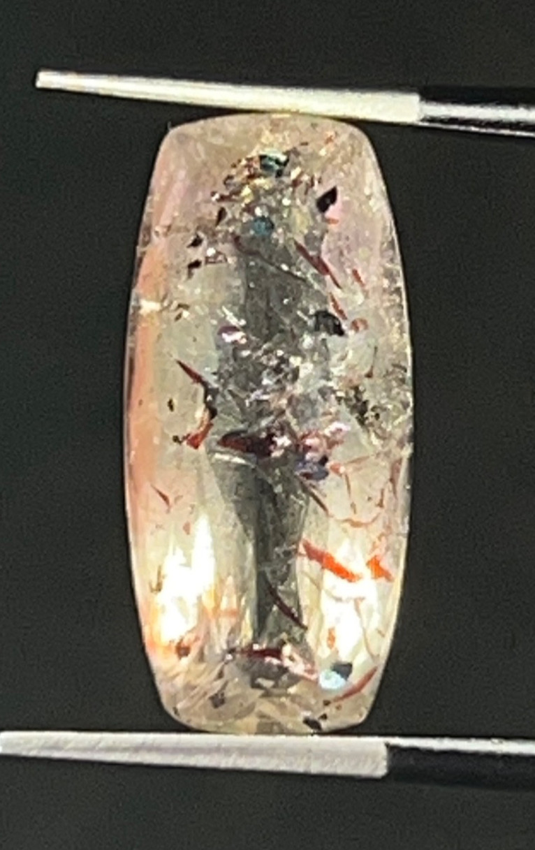 IPAS-1 Natural Lepidocrocite 3.35ct 15x7x5mm Rectangular Cushion Cut