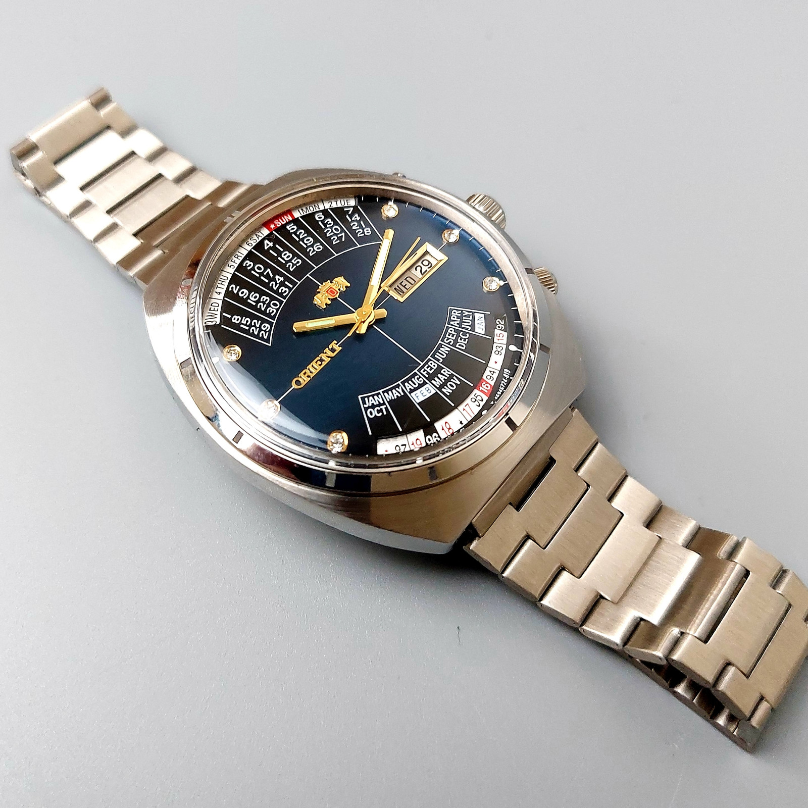 Japanese Automatic Men’s Watch Orient College Perpetual Multi Year Calendar