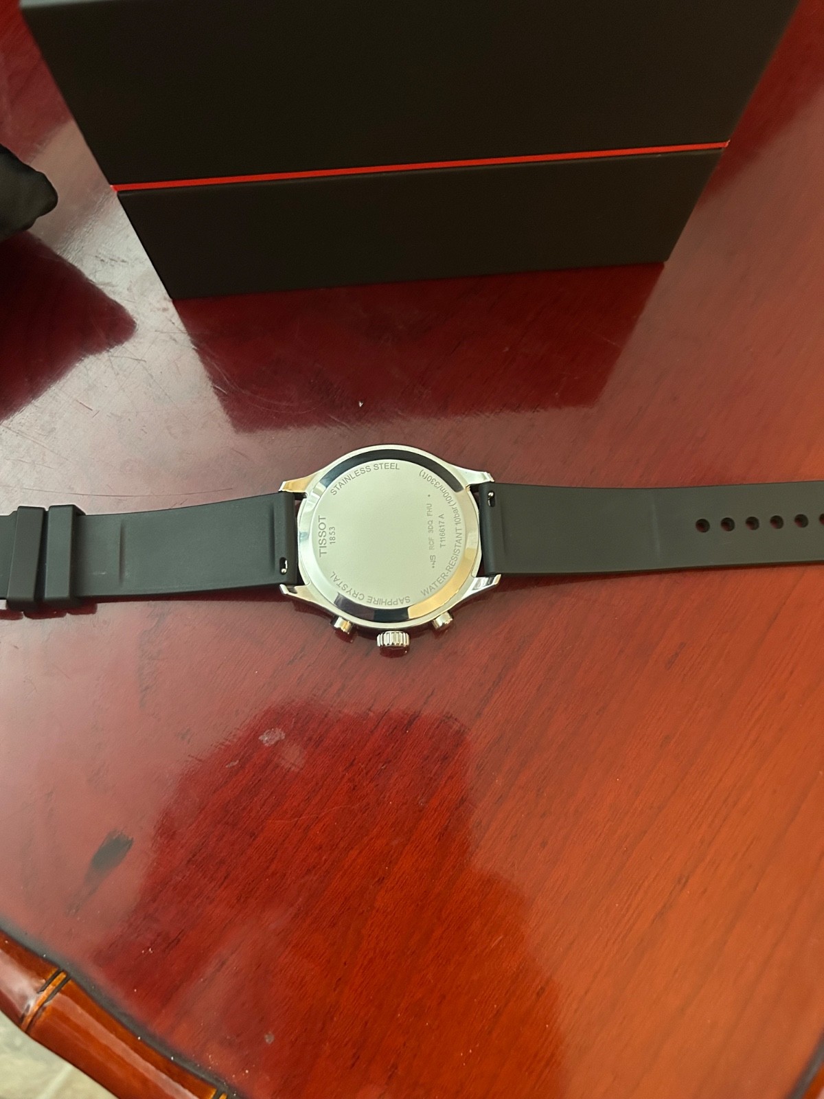 Tissot 1853 Men’s Chronograph Watch, Model T116617A / T116.617 NIB