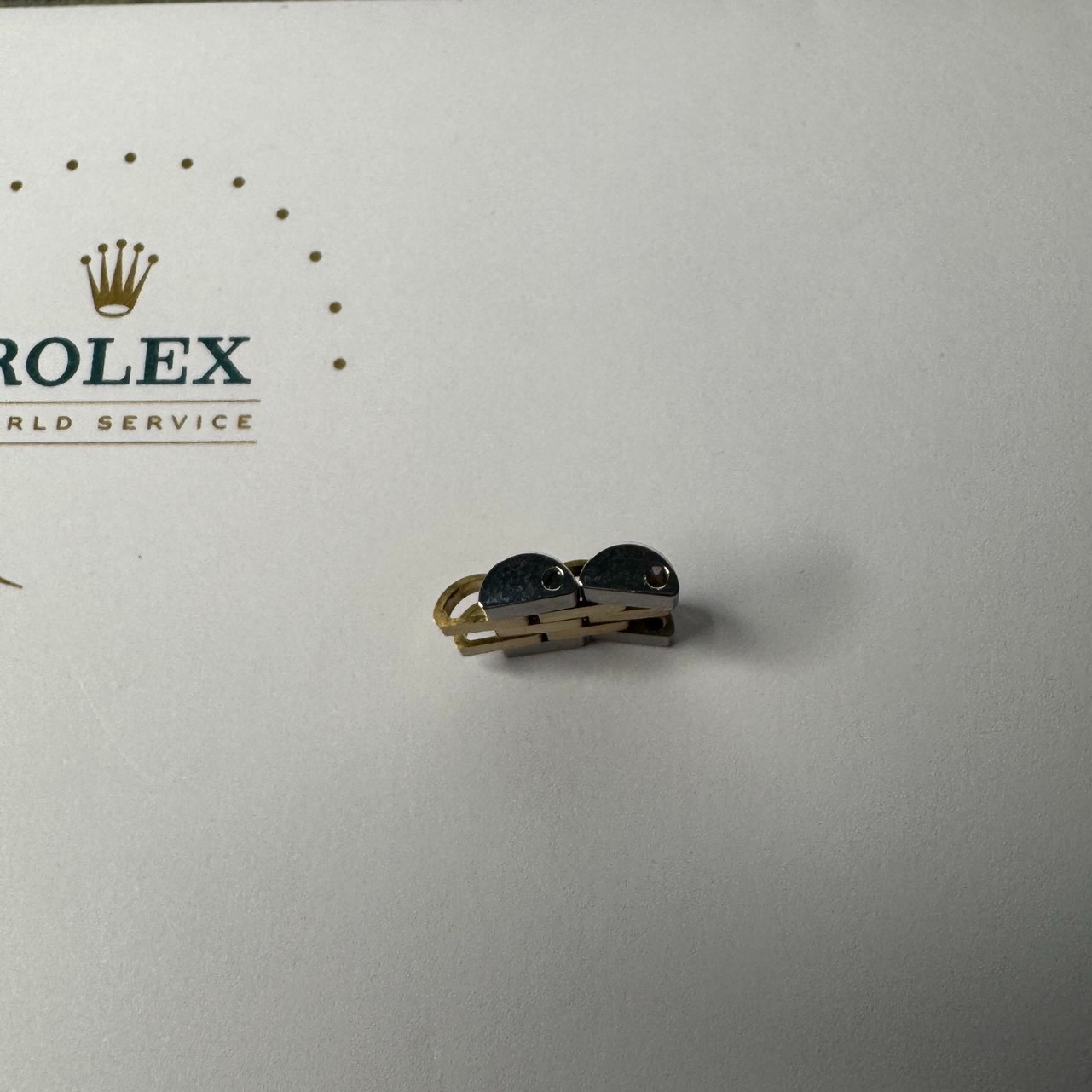 ROLEX 2Link for DATEJUST 16233 16013 YG×SS 15.5mm×5.5mm FZ8727