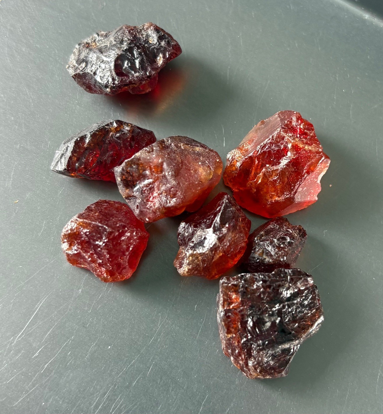 Nice Lot 234 cts Natural Coca Cola colour Spessartine Rough