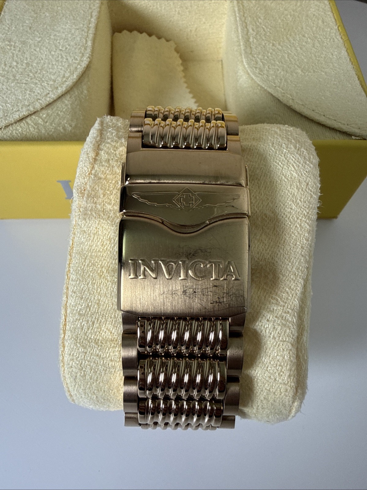 Invicta S1 Rally 25282 Men’s Chronograph Watch – Gold/Black 51mm W/ Box