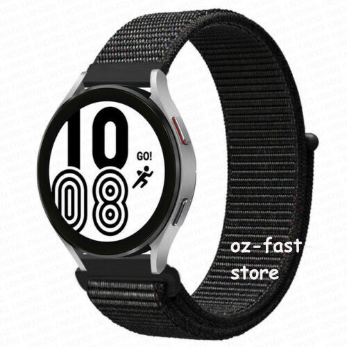 20mm Nylon Hook and Loop Watch Band Strap For Garmin Forerunner 165 / 165 Music