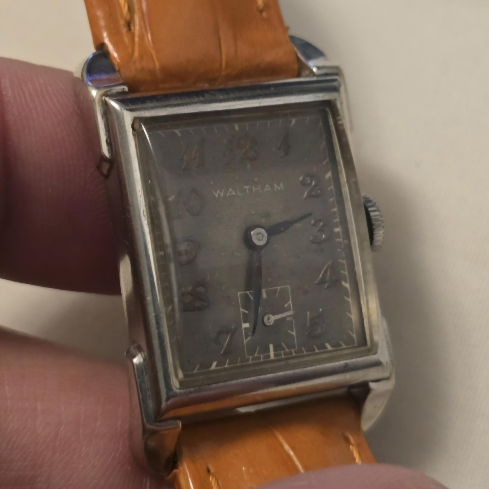 Vintage Waltham 1OK Gold Filled 750-B Movement 21 Jewels Manual Wind Men’s Watch