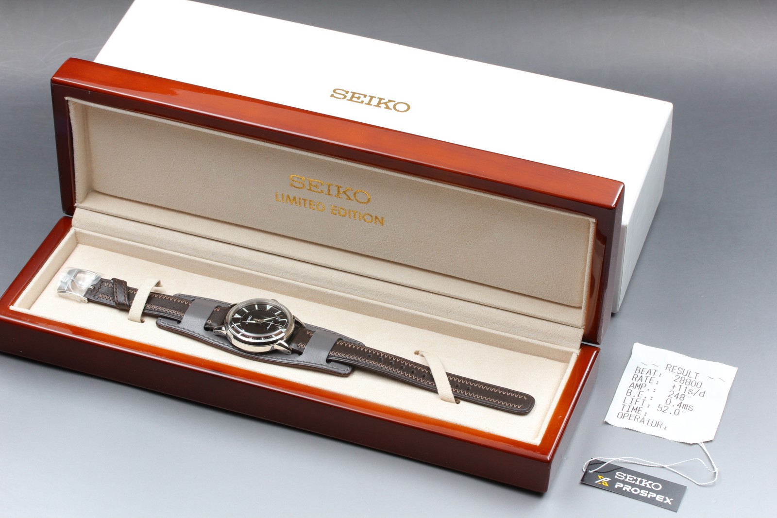 [w/Box ] SEIKO Prospex 1959 Alpinist Reprint Design SJE085 Auto Date Watch Japan