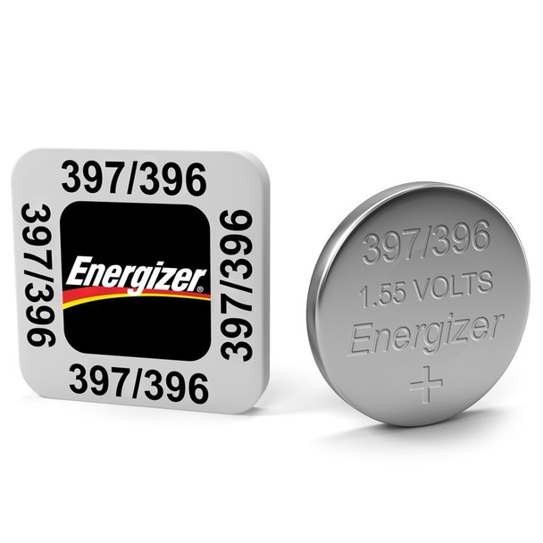 Energizer 397/396 SR59 / SR726SW watch batteries with silver oxide