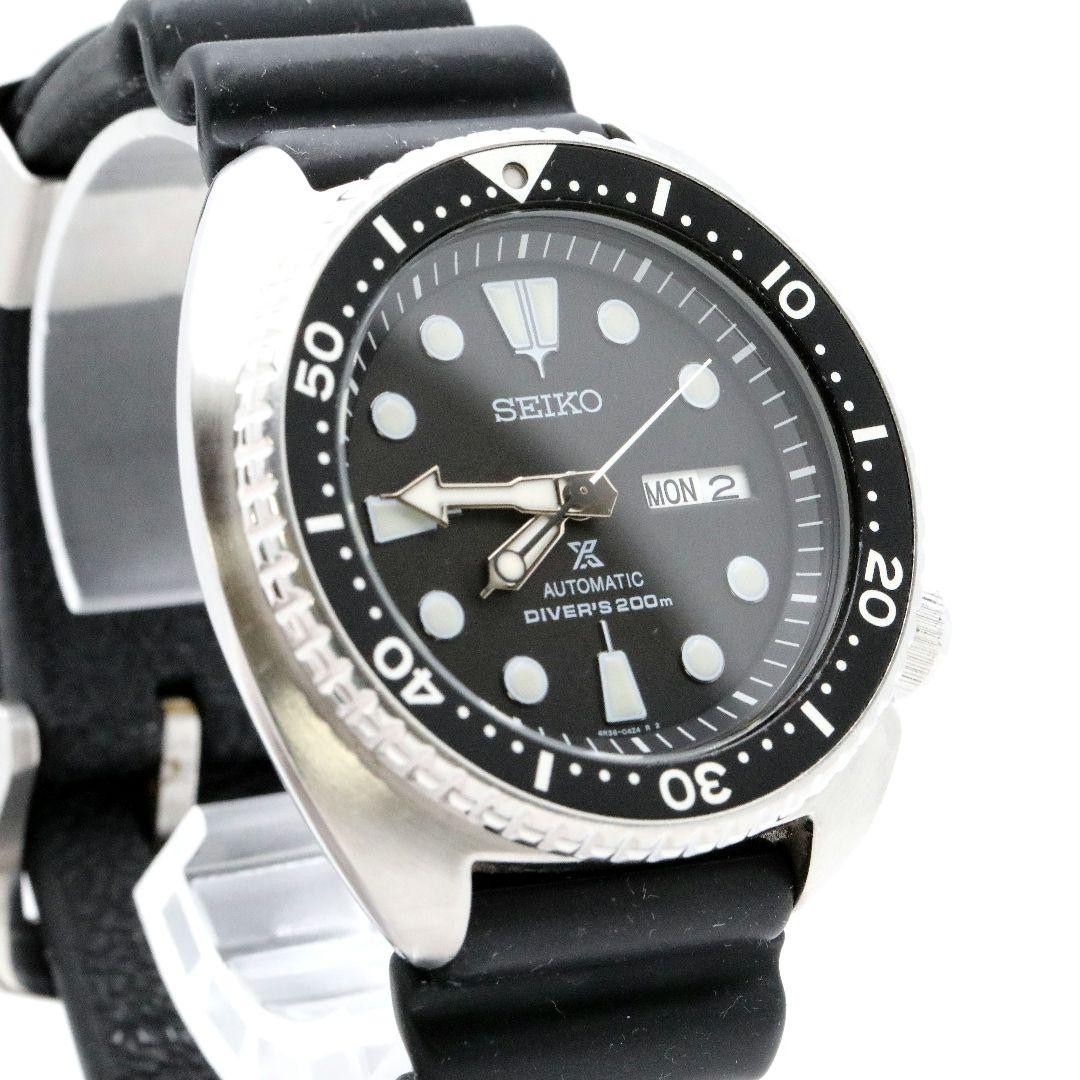 Seiko Prospex Turtle Divers Day-Date Automatic Black Men’s Watch Japan 074050