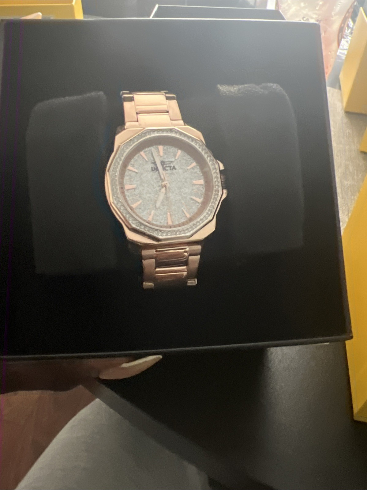 Invicta Speedway 49130 Ladies 34mm White Dial Quartz Stainless Steel Watch