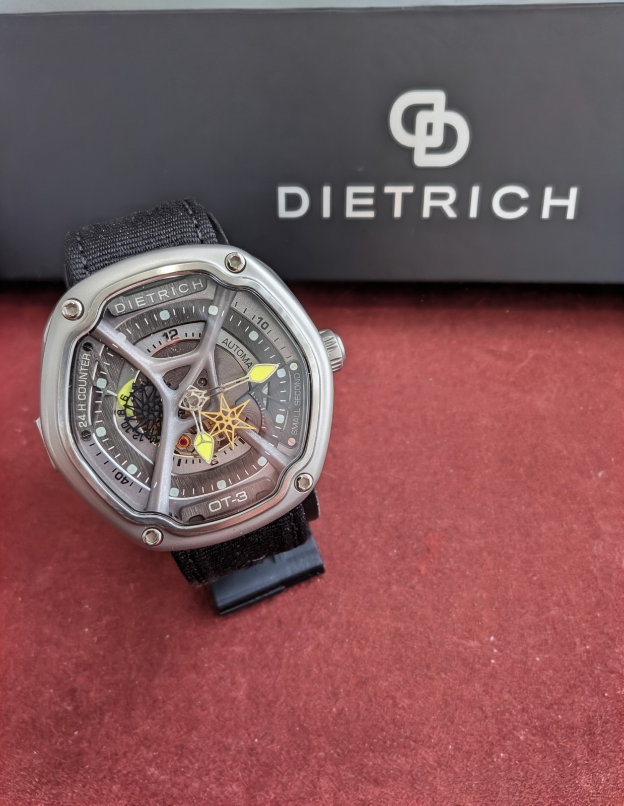 Dietrich OT-3 “Organic Time” Automatic Skeleton Watch
