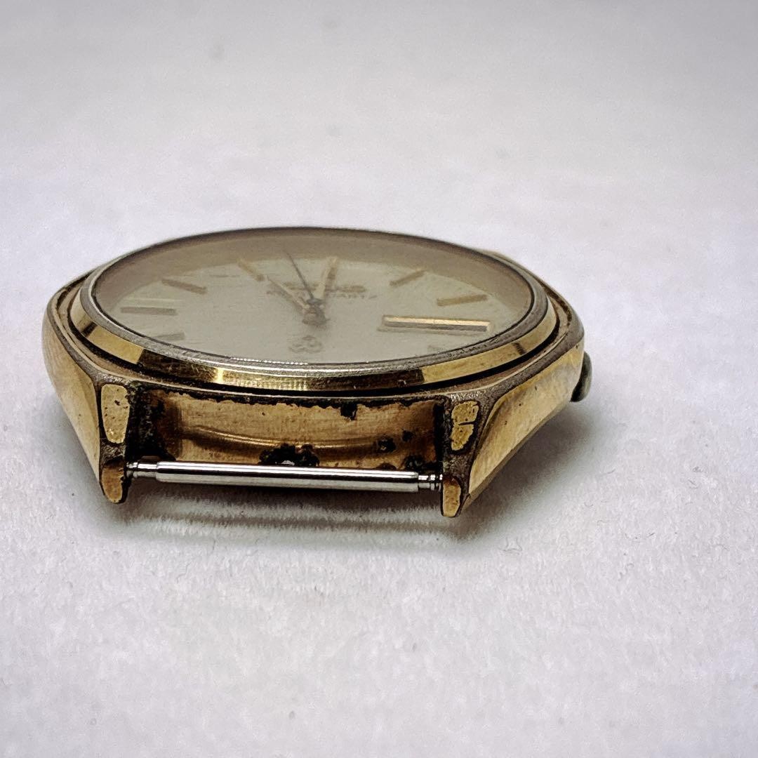 Rare Kameido-made Seiko King Quartz 5856-8010 [Non-functional] For parts, etc.