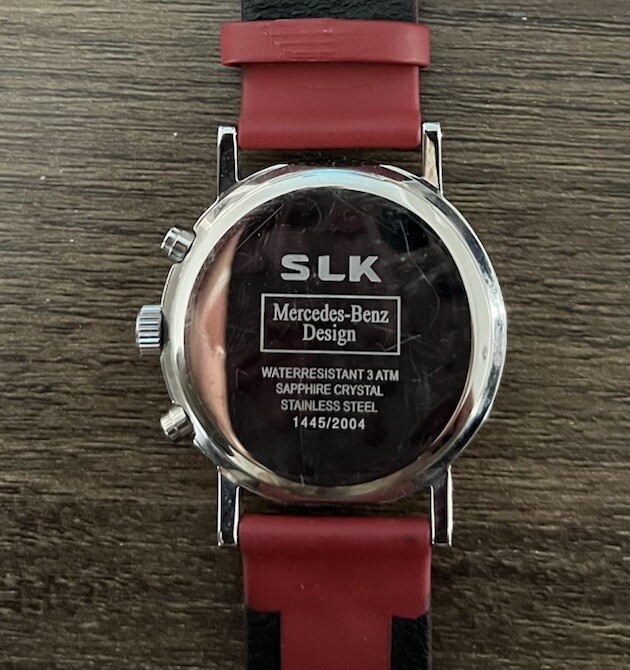 Mercedes Benz SLK Sport Car Design Chronograph Watch