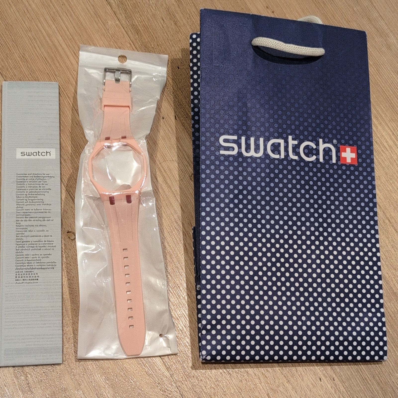 Swatch x AP Royal Pop OTTO ROSSO In Hand NEW Comes With Receipt Warranty Card