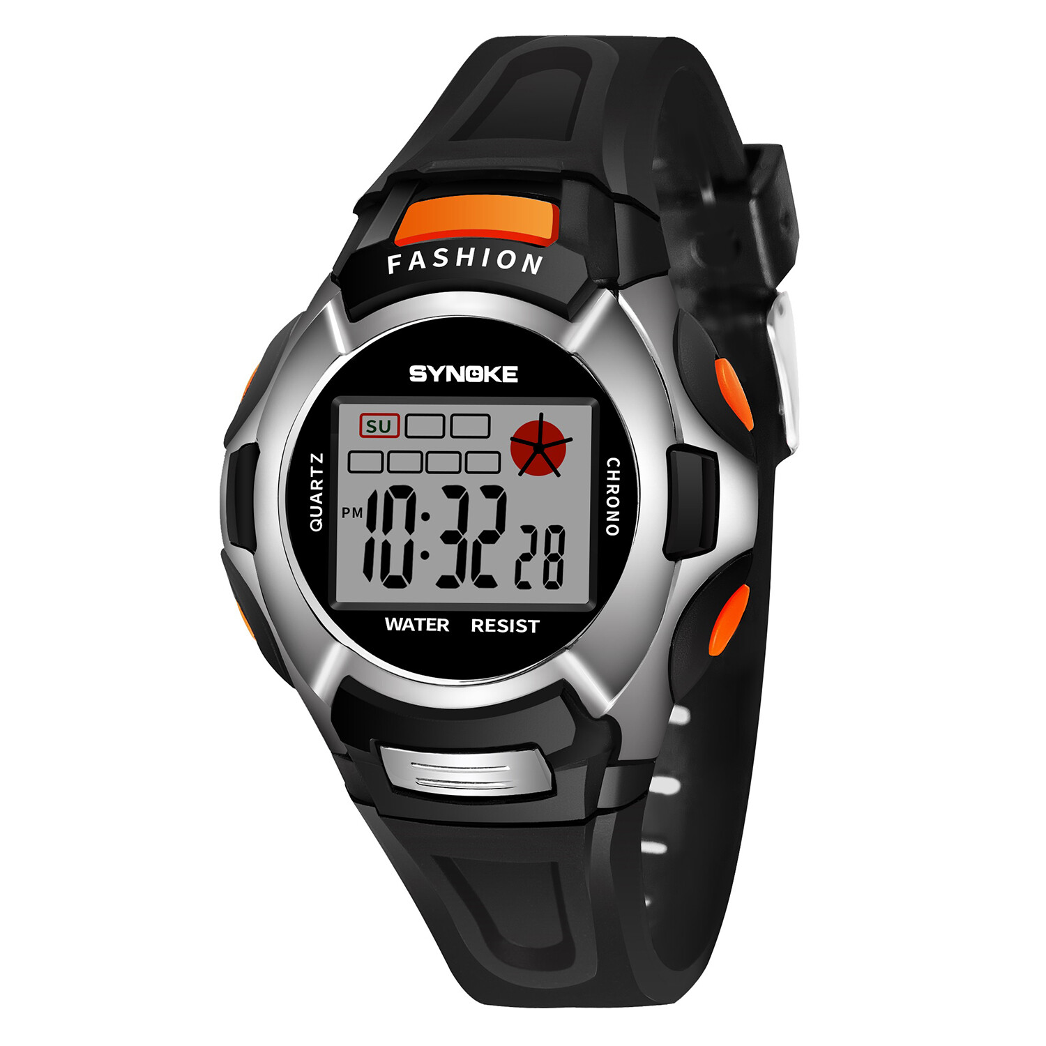1X Child Boy Girl Xmas Gift Multifunction Sport Electronic Digital Wrist Watch
