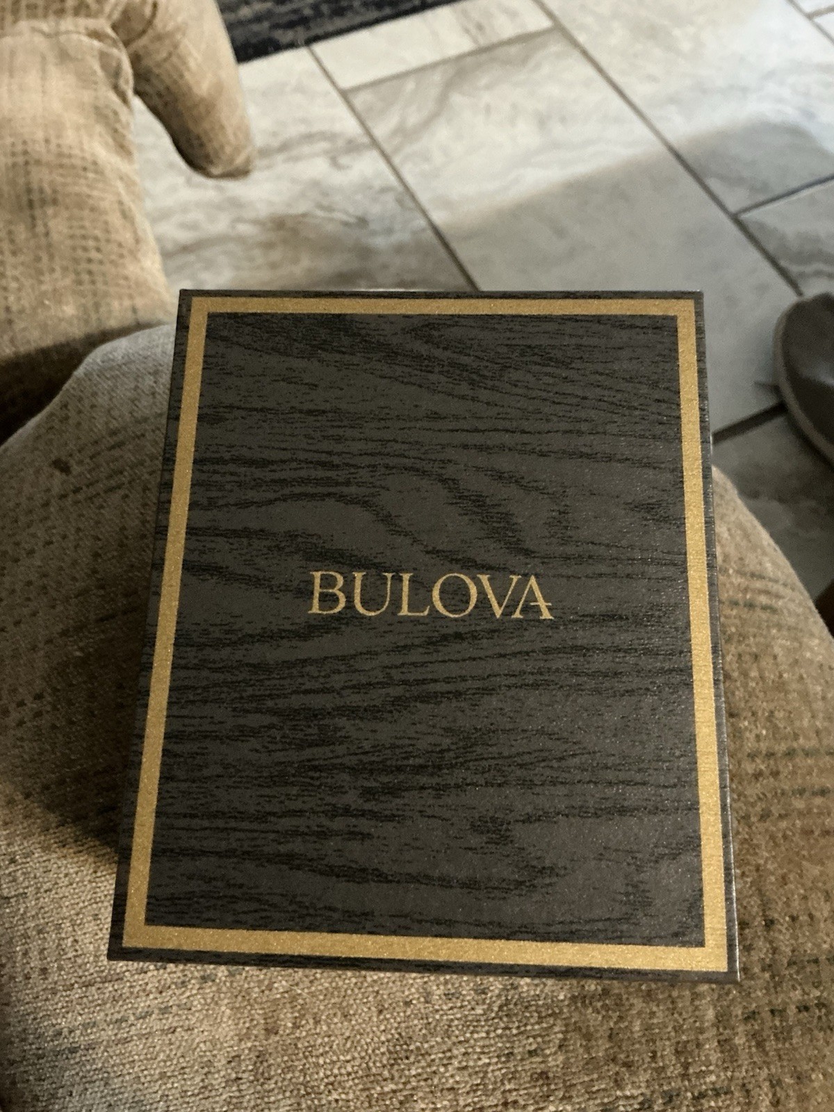 NEW Mens BULOVA 150 WATCH*Diamond Accent* Black Dial*Leather Band*Orig $275