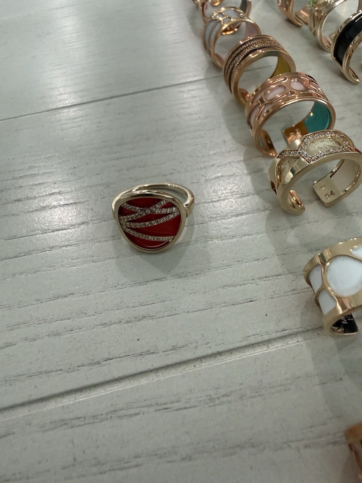 Les Georgettes rings (Made in France) for $15 each. fully adjustable/reversible