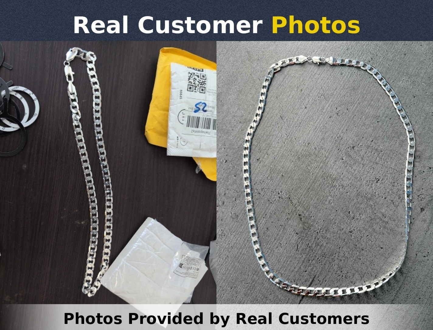 16-30″ Sterling Silver Chain Cuban Curb Women’s Men’s Necklace 2/4/6/8/10/12mm