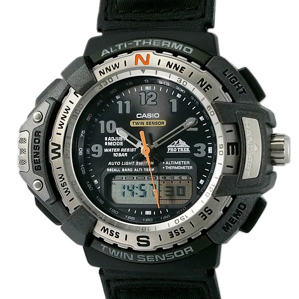CASIO Pro Trek Auto EL Backlight PRT 71 BJ 3AJF FJ