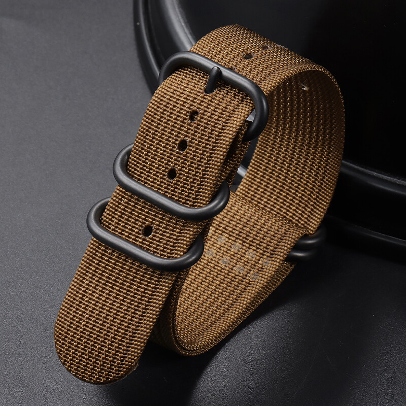 18mm 20mm 22mm 24mm Multiple Colour Military Nylon Watch Strap Band for Unisex