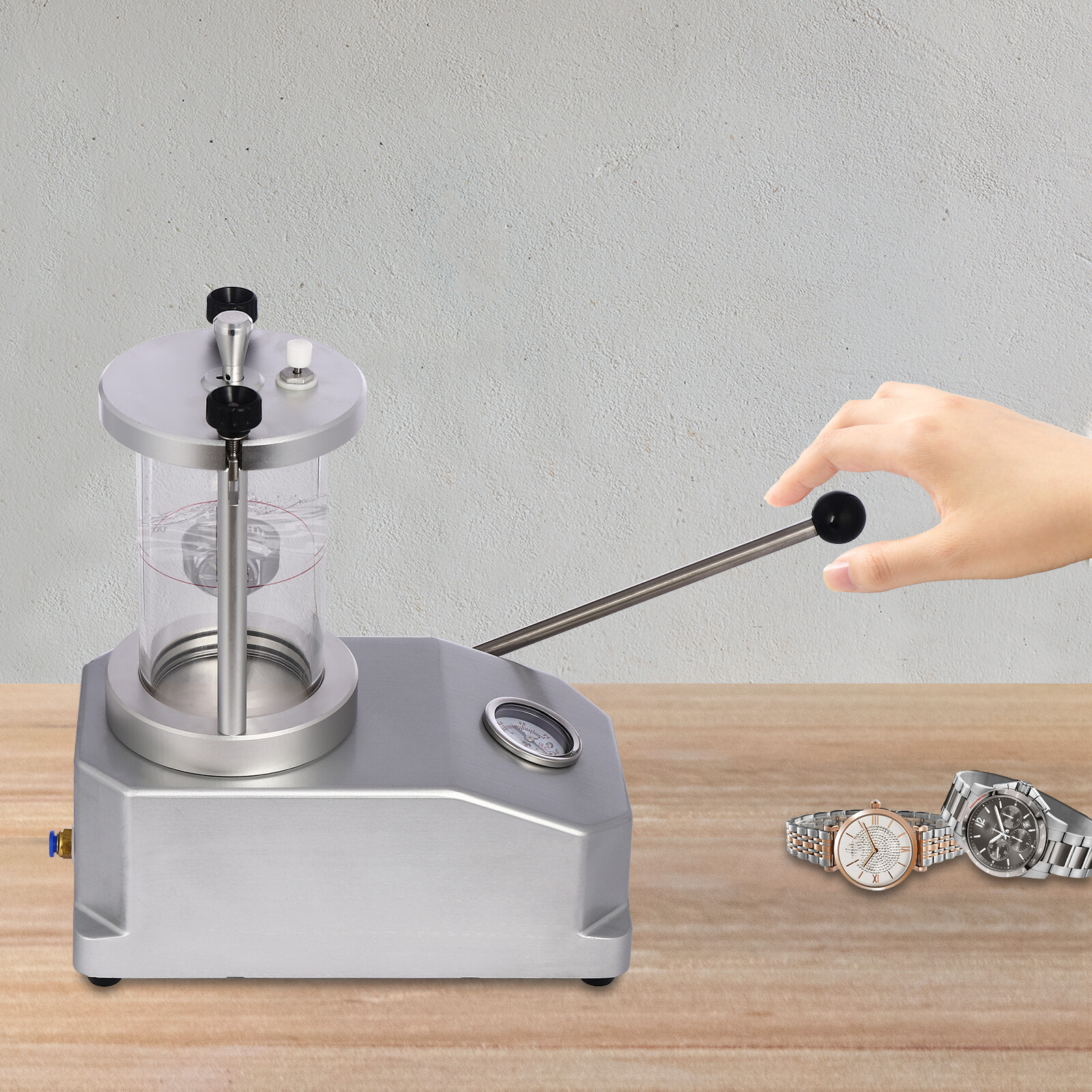 Watch Waterproof Tester for Quartz & Mechanical Watches – Easy Pressure Testing~