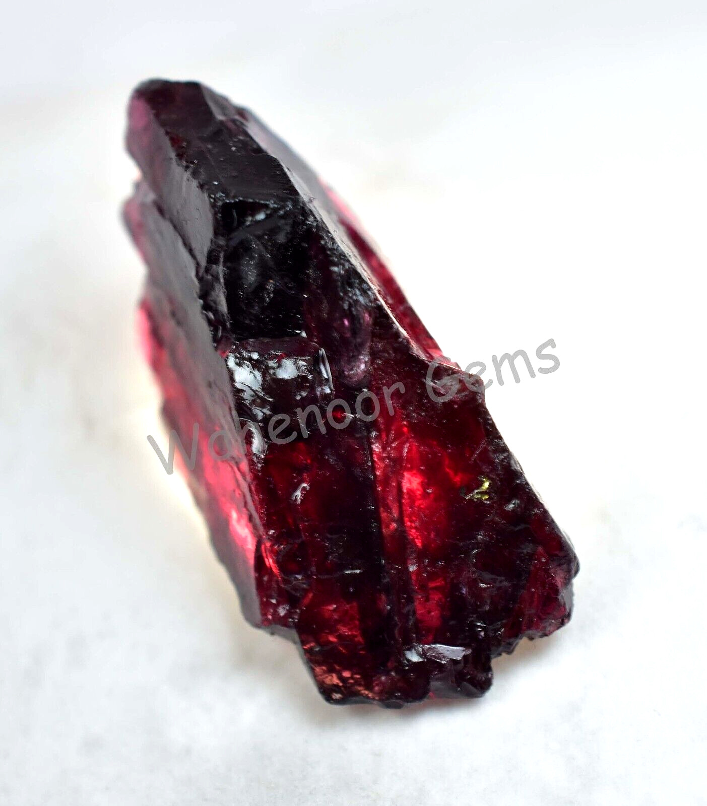 45.00 Ct Natural Red Brown Painite Rough Facet Top Quality Mogok AGL Certified